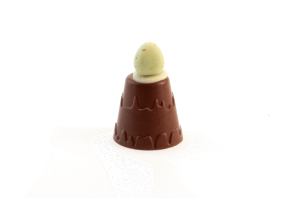Easter Eco Pyramid Box - Mallow Mountain with Speckled Egg