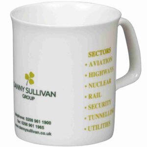 Marlborough - White - Bone China Mugs