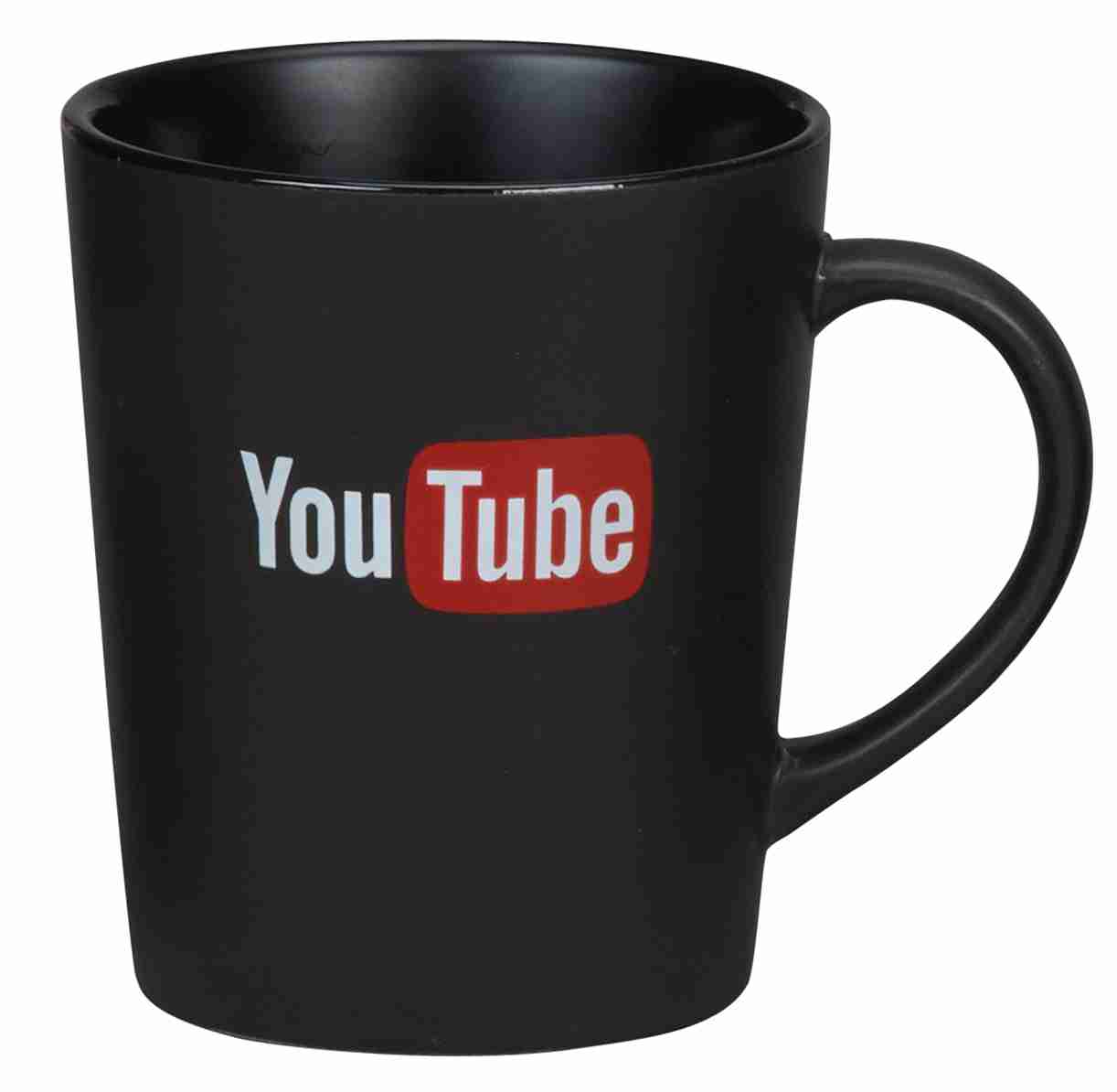 Metro - Black Matt - Earthenware Mugs - Image 1