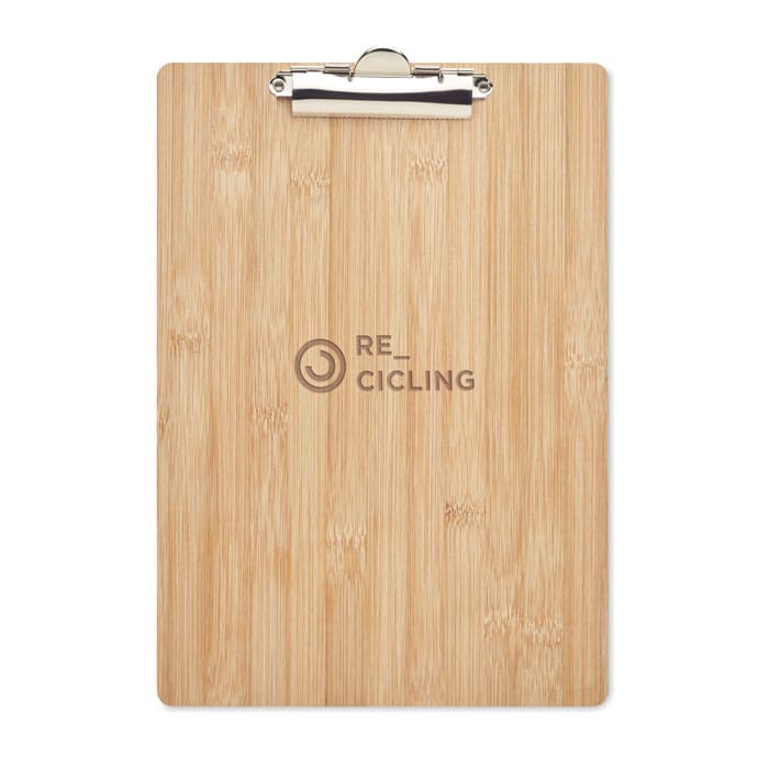 A4 bamboo clipboard - Image 1