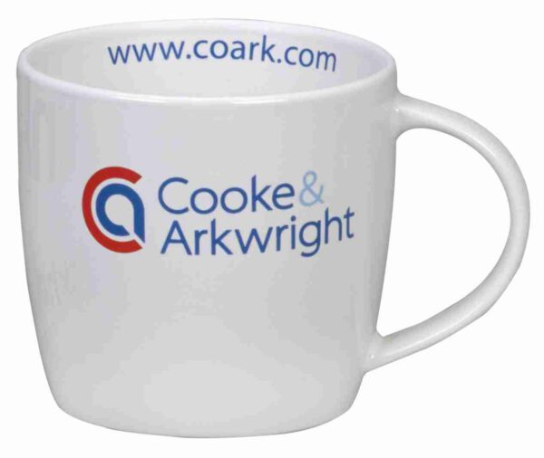 Prado - White - Earthenware Mugs