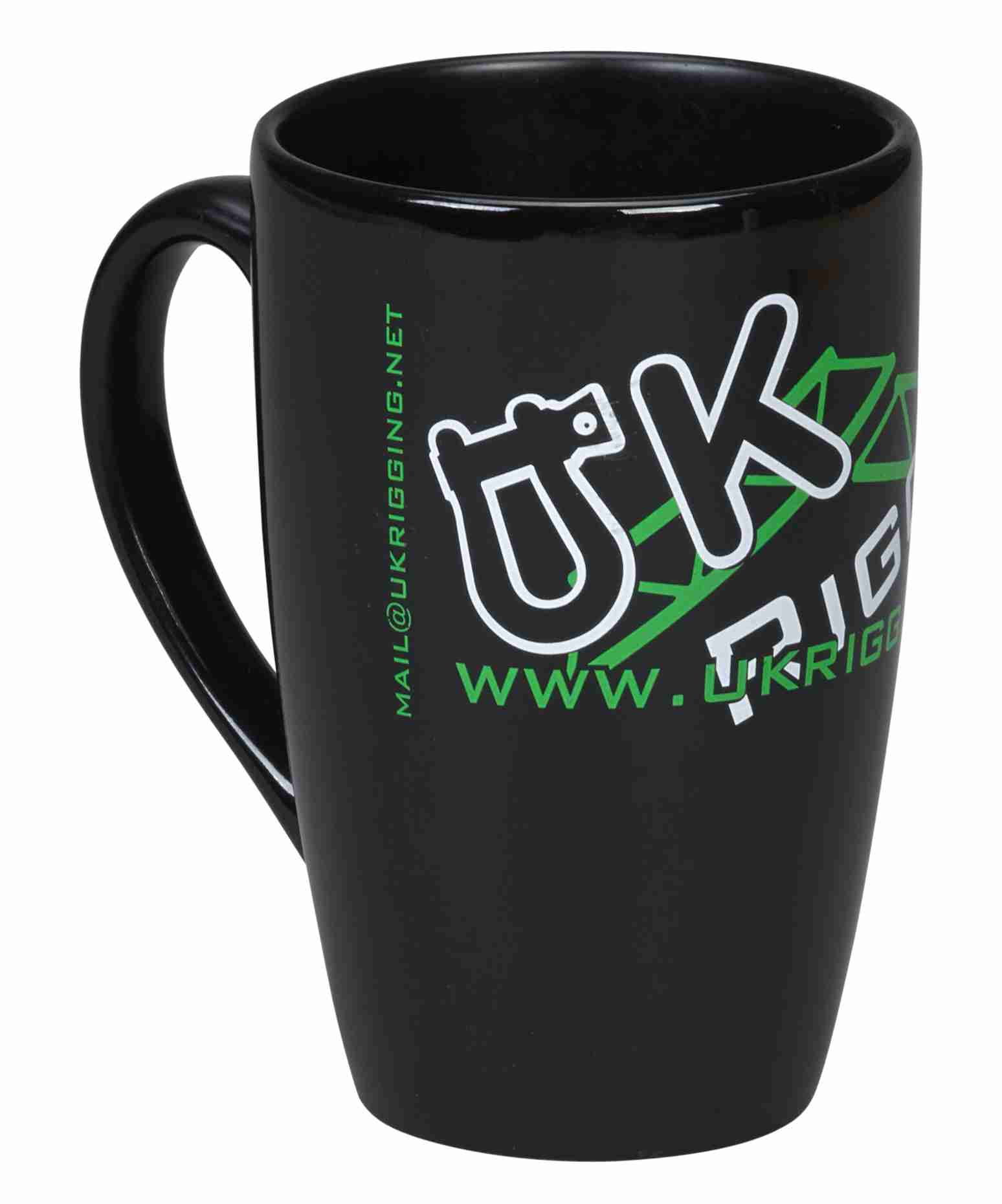 Tate - Black - Earthenware Mugs - Image 1